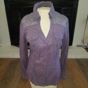 Guess button down shirt